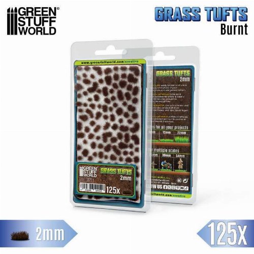 Green Stuff World - Burnt Brown Static Grass
Tufts 2mm (125 pieces)