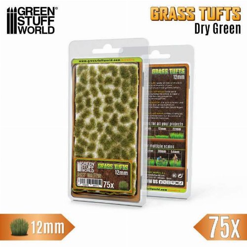 Green Stuff World - Light Green Static Grass
Tufts 12mm (75 pieces)