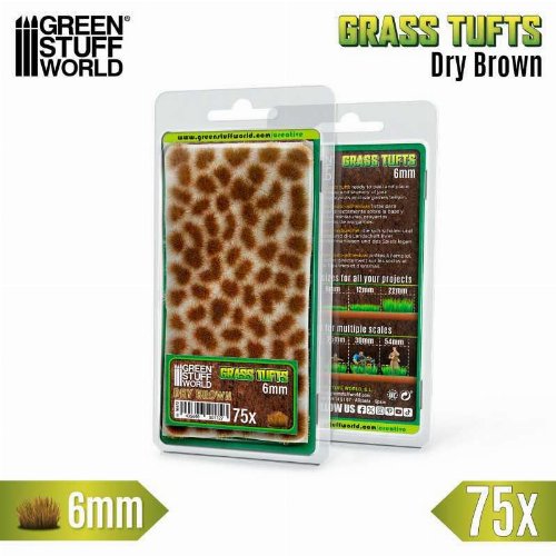 Green Stuff World - Dry Brown Blossom Tufts 6mm
(75 pieces)