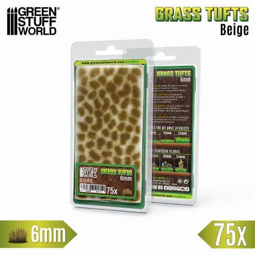 Green Stuff World - Beige Blossom Tufts 6mm (75
pieces)