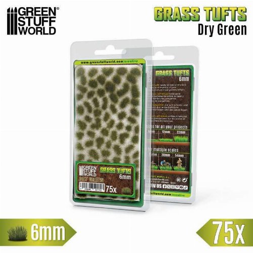 Green Stuff World - Dry Green Blossom Tufts 6mm
(75 pieces)