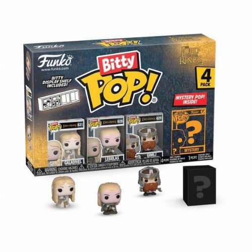 Funko Bitty POP! The Lord of the Rings -
Galadriel, Legolas, Gimli & Chase Mystery 4-Pack
Figures