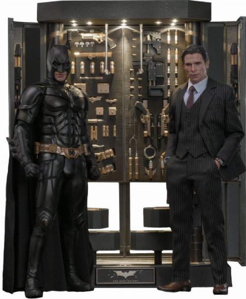 The Dark Knight: Hot Toys Masterpiece - Batman Armory
with Bruce Wayne (2.0) 1/6 Φιγούρα Δράσης (30cm)