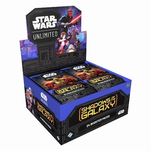 Star Wars: Unlimited - Shadows of the Galaxy Booster
Box (24 Boosters)