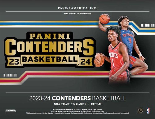Panini - 2023-24 Contenders NBA Basketball
Blaster Box (40 Cards)
