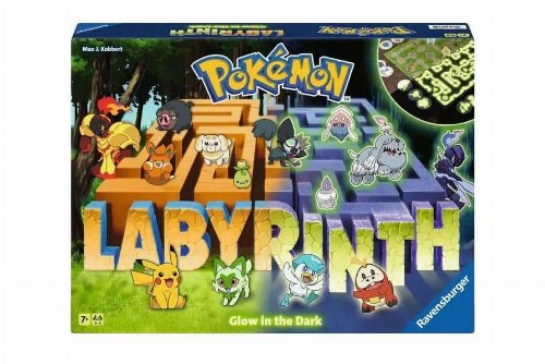 Board Game Pokemon Labyrinth (Glow in the
Dark)