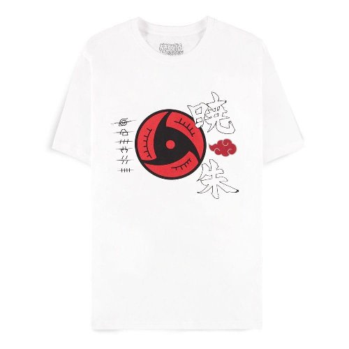Naruto Shippuden - Akatsuki Symbols White T-Shirt
(L)