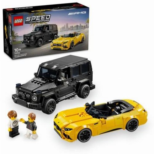 LEGO Speed Champions - Mercedes-AMG G 63 and
Mercedes-AMG SL 63 (76924)