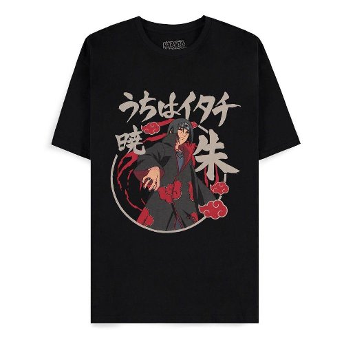 Naruto Shippuden - Akatsuki Itachi Black T-Shirt
(XL)