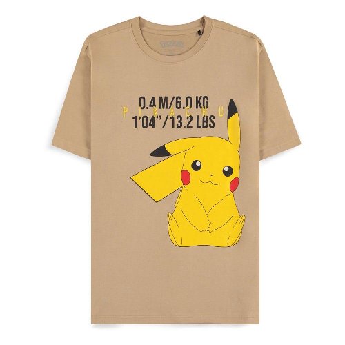 Pokemon - Pikachu Beige T-Shirt (L)