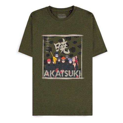 Naruto Shippuden - Akatsuki Clan Green T-Shirt
(XXL)