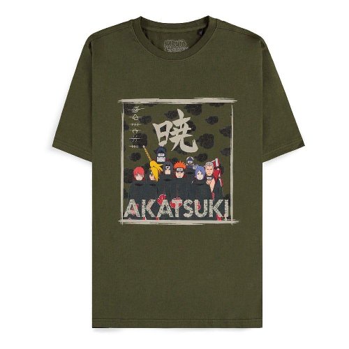 Naruto Shippuden - Akatsuki Clan Green T-Shirt
(L)