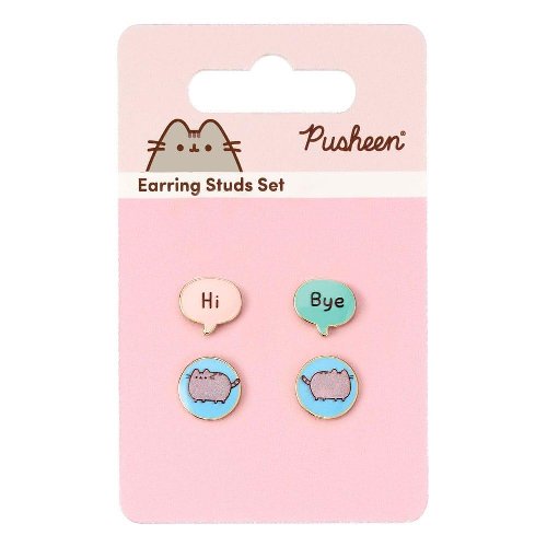 Pusheen - "Hi, Bye" Stud
Earrings