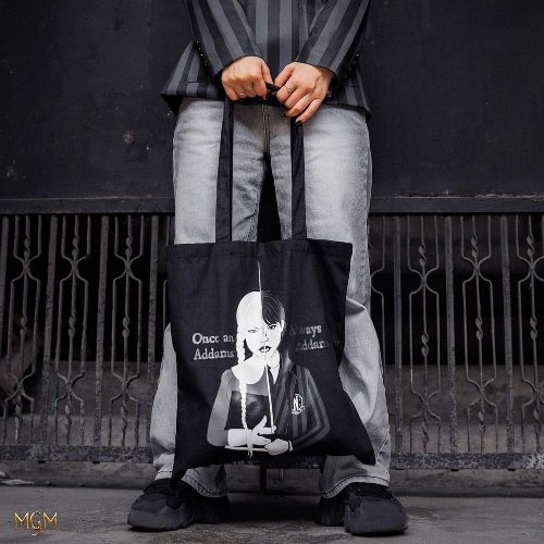 Wednesday - Black & White Tote
Bag