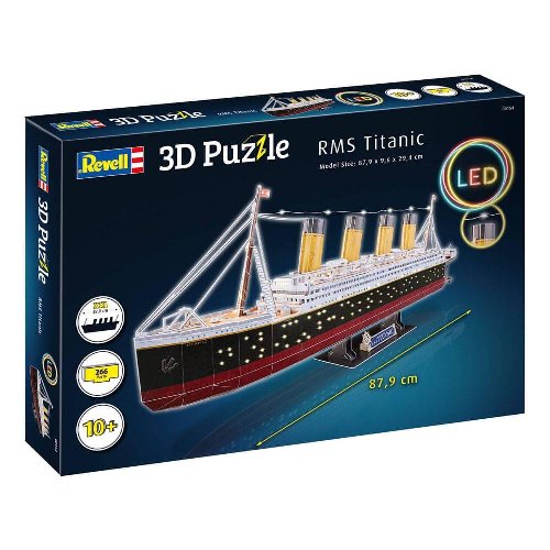 Puzzle 3D 266 pieces - R.M.S. Titanic LED
Edition