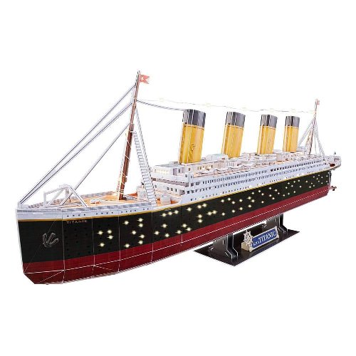 Puzzle 3D 266 pieces - R.M.S. Titanic LED
Edition