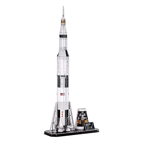 Puzzle 3D 136 pieces - Apollo 11 Saturn
V