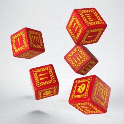 Orc Wargaming Dice Set - Red &
Yellow