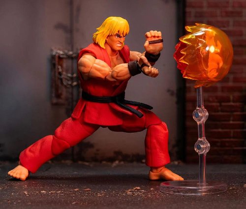 Street Fighter II - Ken Φιγούρα Δράσης
(15cm)