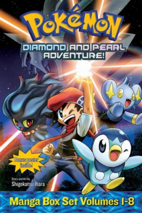 Pokemon Diamond and Pearl Adventure! Box Set
(Vol. 1-8)