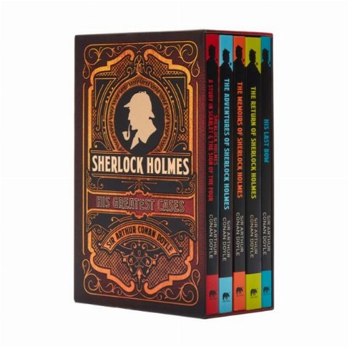 Sherlock Holmes: His Greatest Cases 5-Book Box
Set