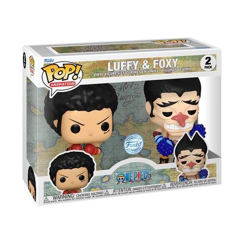 Figures Funko POP! One Piece - Luffy & Foxy
2-Pack (Exclusive)