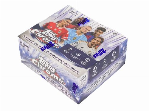 Topps - 2023-24 Chrome UEFA Club Competitions
UCC Football Jumbo Hobby Box (12 Packs)