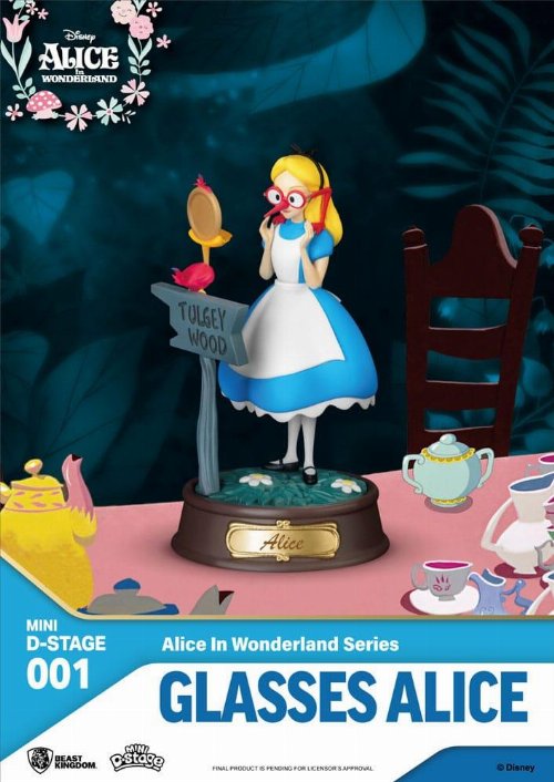 Disney: Alice in Wonderland - Alice with Glasses Mini
Diorama Φιγούρα Αγαλματίδιο (10cm)