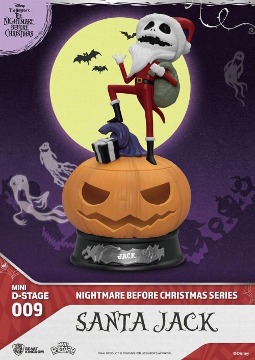 Disney: The Nightmare Before Christmas - Santa Jack
Mini Diorama Φιγούρα Αγαλματίδιο (10cm)