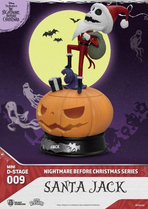 Disney: The Nightmare Before Christmas - Santa Jack
Mini Diorama Φιγούρα Αγαλματίδιο (10cm)