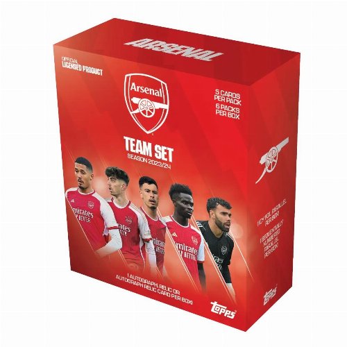 Topps - 2023-24 Arsenal FC Team Set (30
Cards)