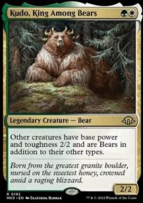 Kudo, King Among Bears