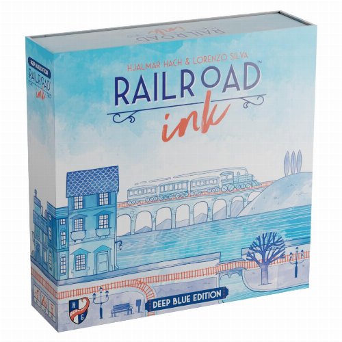 Επιτραπέζιο Παιχνίδι Railroad Ink Challenge: Deep Blue
Edition