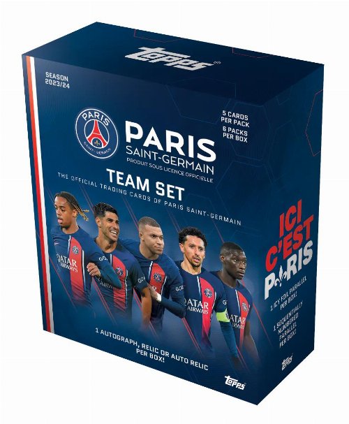 Topps - 2023-24 Paris Saint-Germain FC Team Set (30
Κάρτες)