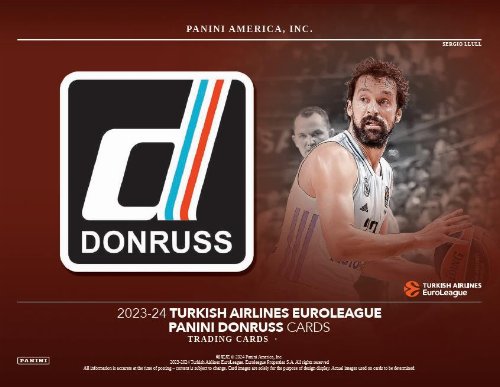 Panini - 2023-24 Donruss Turkish Airlines
Euroleague Basketball Gravity Box (48 Packs)