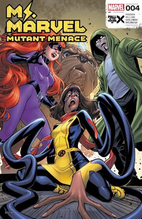 Τεύχος Κόμικ Ms. Marvel Mutant Menace #4