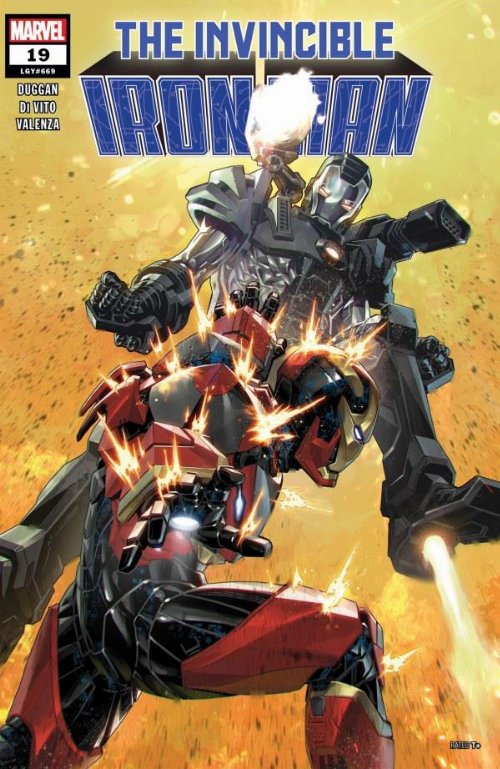 Τεύχος Κόμικ The Invincible Iron Man #19