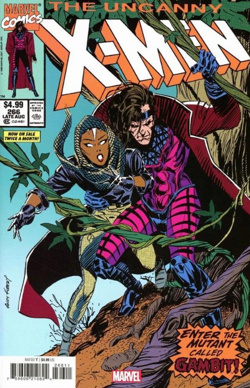 Τεύχος Κόμικ The Uncanny X-Men #266 Facsimile New
Edition