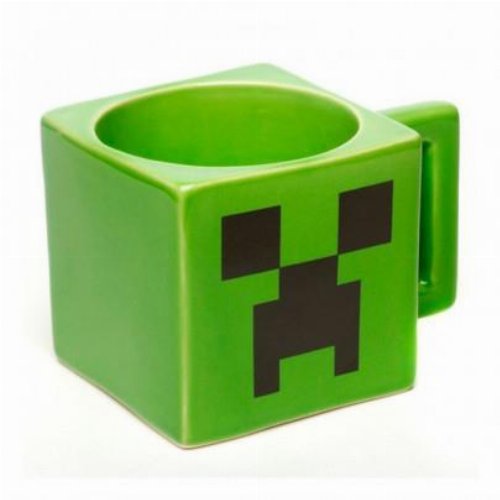 Minecraft - Creeper Head 3D Κεραμική Κούπα
(440ml)