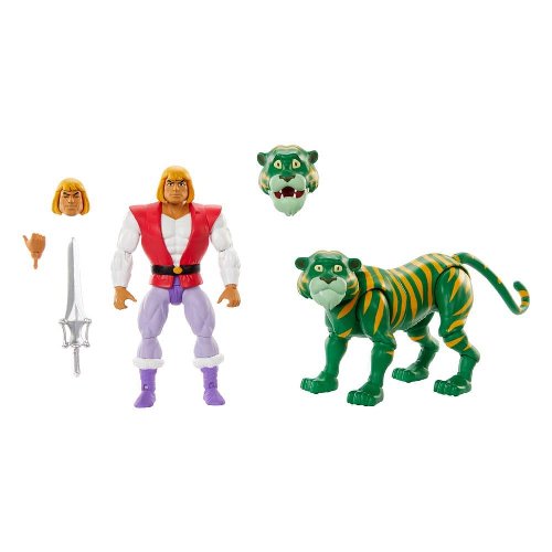 Masters of the Universe: Origins - Prince Adam
& Cringer Cartoon Collection 2-Pack Action Figures
(14cm)