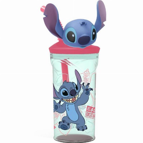 Disney: Lilo & Stitch - Stitch and Flowers Ποτήρι
με Καλαμάκι