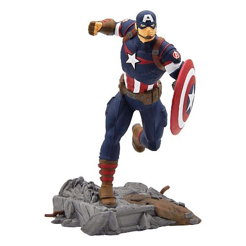 Marvel: Avengers - Captain America Statue Figure
(11cm)
