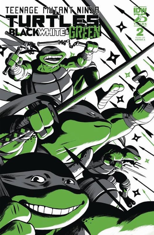 Τεύχος Κόμικ TMNT Black White & Green
#2