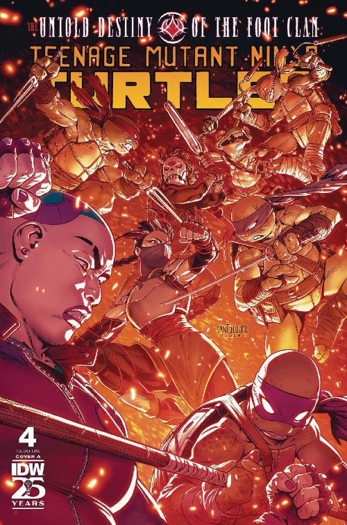 Τεύχος Κόμικ Teenage Mutant Ninja Turtles Untold
Destiny Of Foot Clan #4