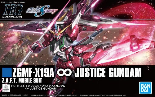 Gundam Seed - High Grade Gunpla: ZGMF-X19A Justice
Gundam 1/144 Σετ Μοντελισμού