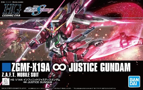 Gundam Seed - High Grade Gunpla: ZGMF-X19A
Justice Gundam 1/72 Model Kit