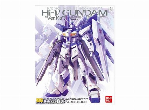 Mobile Suit Gundam - Master Grade Gunpla: RX-93-V2
Hi-vGundam Version Ka 1/100 Σετ Μοντελισμού