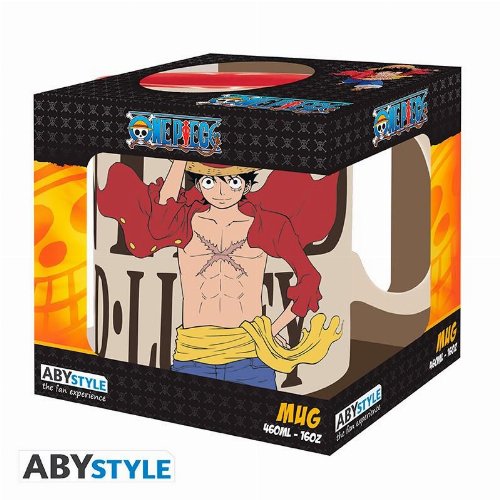 One Piece - Luffy Wanted Κεραμική Κούπα
(460ml)