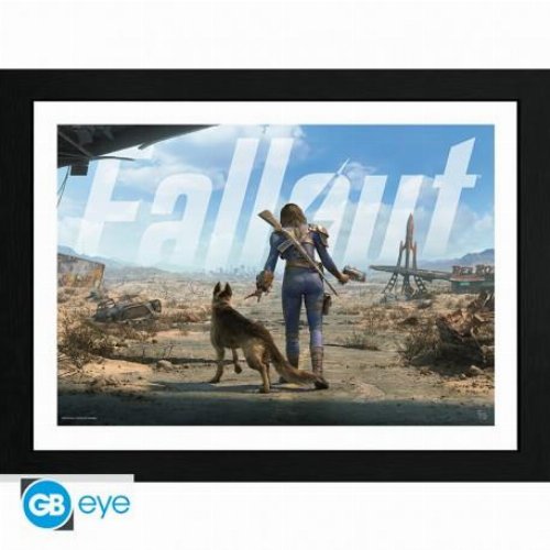 Fallout - Vault Dweller and Dogmeat Αφίσα σε Κάδρο
(31x41cm)