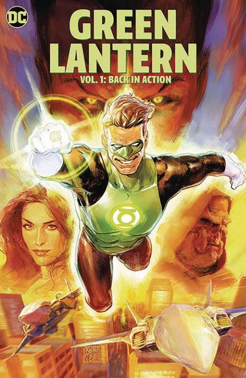Εικονογραφημένος Τόμος Green Lantern Vol. 1 Back In
Action Xermanico Variant Cover